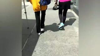 Public masterbate in tattoo shop - porn video