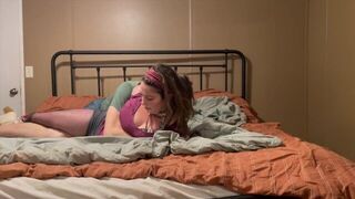 gorgeous biker chick dominates virgin - porn video