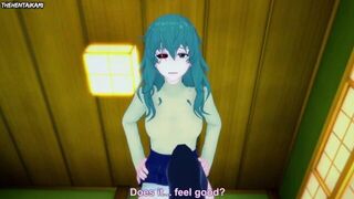 Eto Yoshimura Tokyo Ghoul Feet Hentai POV - porn video